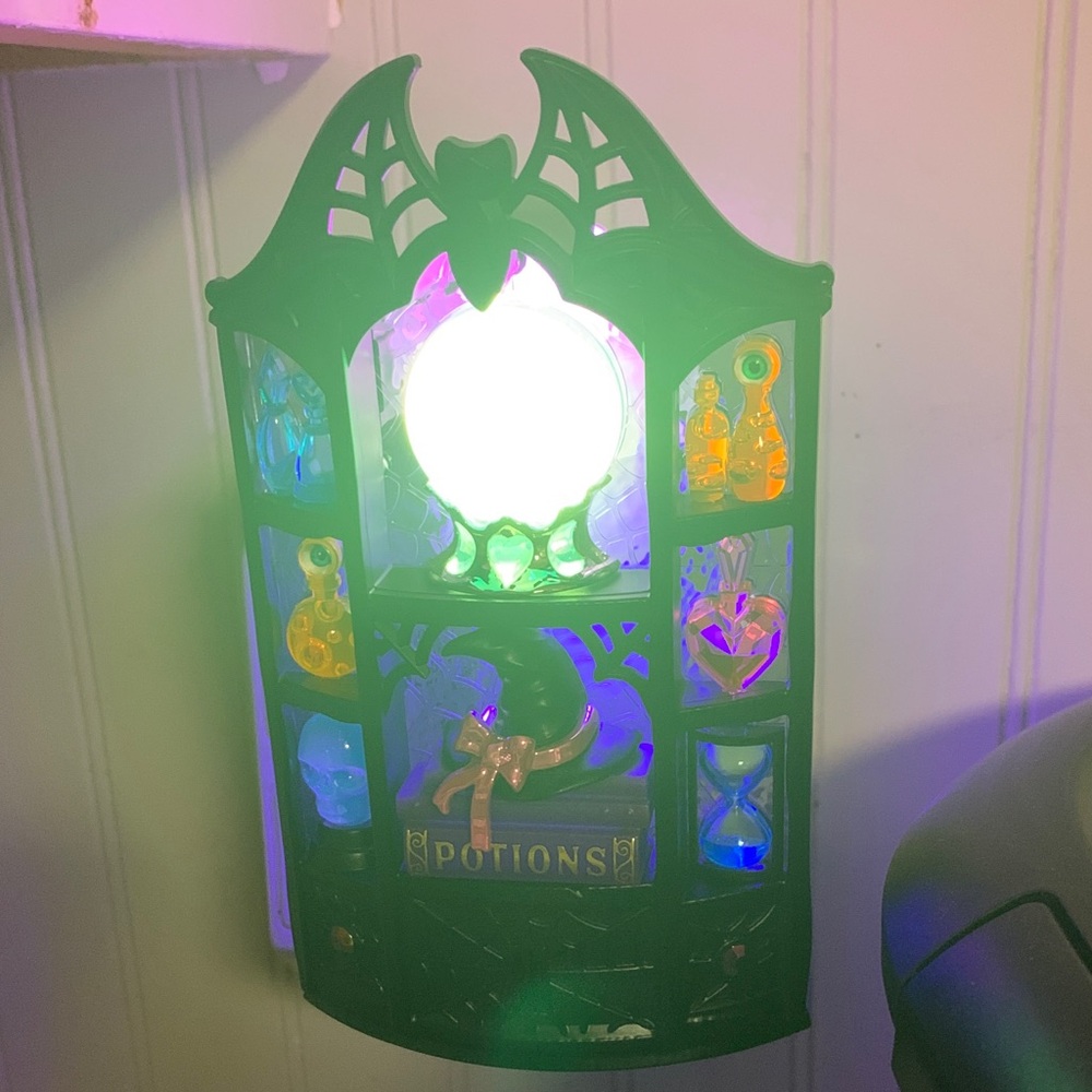 NWT Sold Out Bath & Body Works Halloween 2025 Black Potion Shelf Wallflower Unit - Picture 6 of 6